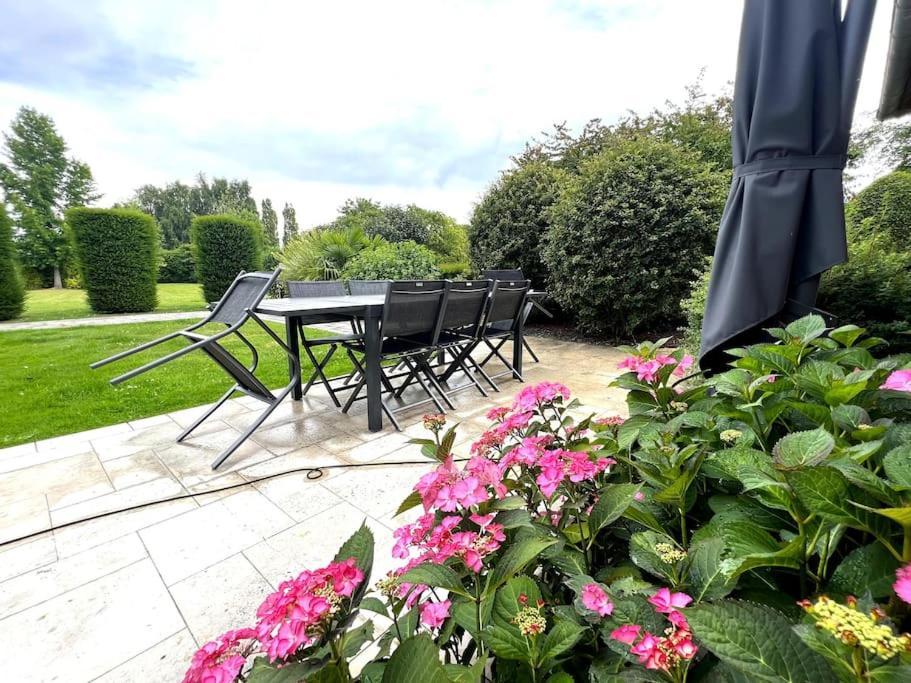 Saint-Pierre-des-Ifs  Longere Normande, Piscine Privee Chauffee Et Parc 빌라 외부 사진